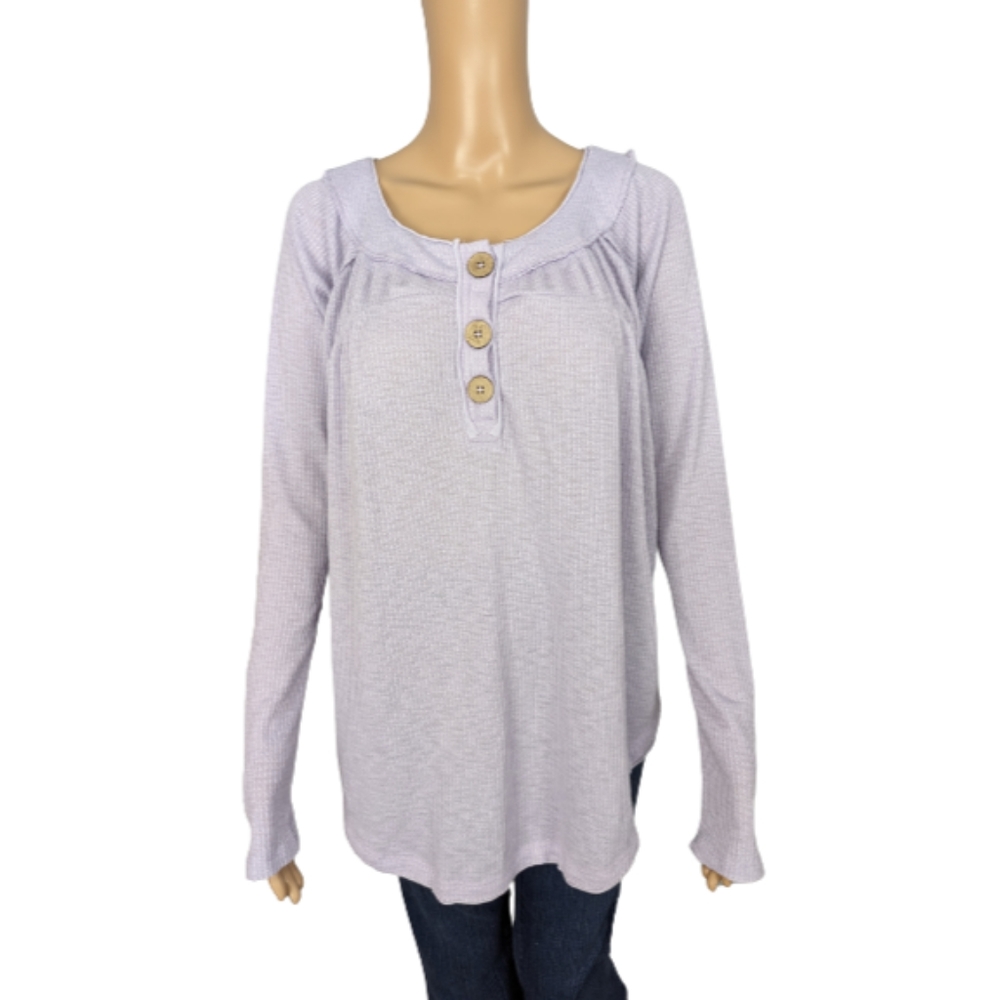 Free People We The Free Must Have Henley Top XS
